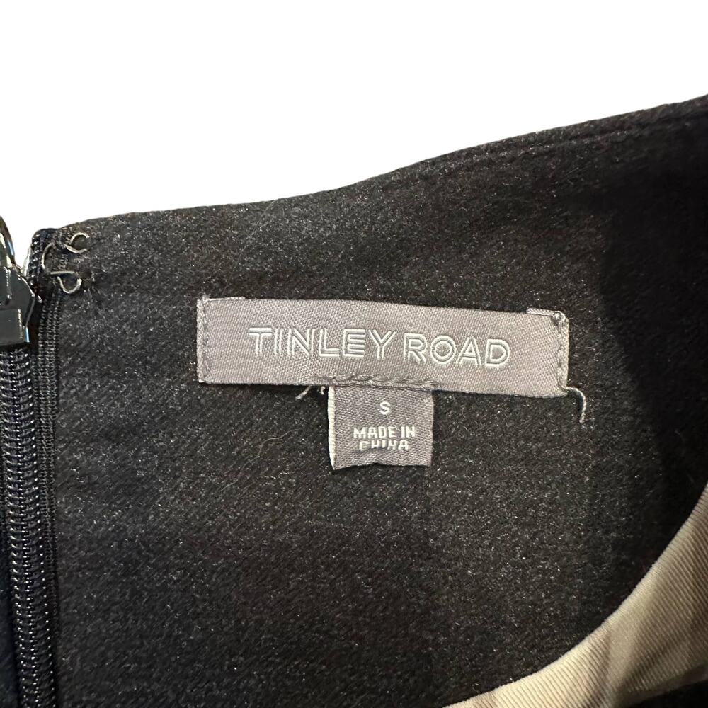 Tinley Road Womens charcoal gray brushed sheath dress Small - Picture 5 of 7